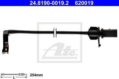 Датчик зносу гальмівних колодок ATE 24819000192 Audi A6, A7, A8 4H0615121P, 4H0615121