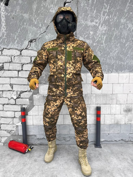 Чоловічий тактичний костюм SoftShell піксель розмір M