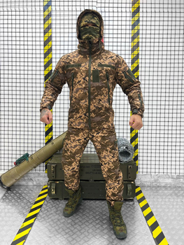 Тактичний костюм піксель SoftShell 5в1 розмір L