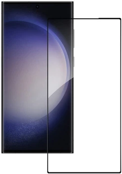 Захисне скло для смартфона Samsung Galaxy S23 Ultra ACCLAB 9H 3D Glass Black (1283126576461)