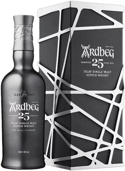 Віскі Ardbeg 25 YO 46% 0.7 л в подарунковій упаковці (5010494963977)