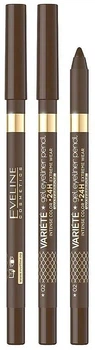 Водостойкий гелевый карандаш для глаз - Eveline Cosmetics Variete Gel Eyeliner Pencil Waterproof 06 - Champagne (981337-1270485-2)