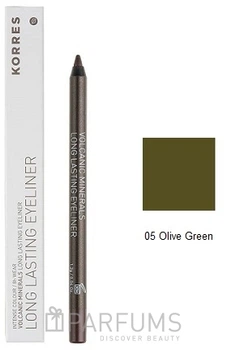 Карандаш для глаз - Korres Volcanic Minerals Eye Eyeliners 05 Olive Green (1.2g) (1014675-1344082-2)