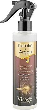 Бальзам-спрей для волос с кератином и аргановым маслом - Visage Keratin & Argan Balsam Spray 200ml (200ml) (1007314-1308719-2)