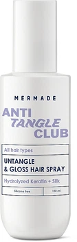 Спрей–кондиционер для легкого расчесывания - Mermade Hydrolyzed Keratin + Silk 150ml (1070241-1422918-2)