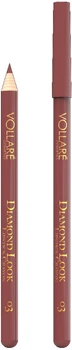 Карандаш для губ - Vollare Diamond Look Lipstick Crayon 03 - Fudge Nude (1g) (977114-1255803-2)