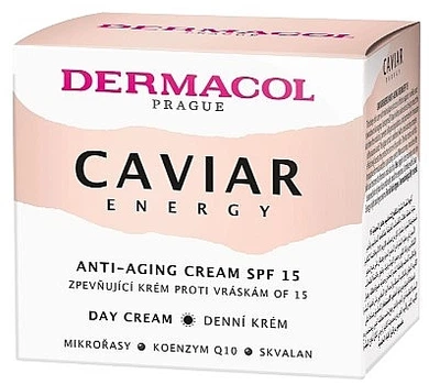 Укрепляющий дневной крем против морщин - Dermacol Caviar Energy Anti-Aging Day Cream SPF 15 50ml (1081127-1437608-2)