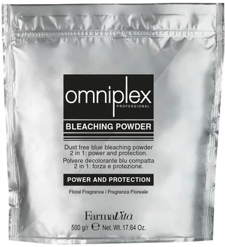 Обесцвечивающий порошок 2в1 "Сила и Защита" FarmaVita Omniplex Bleaching Powder 2in1 500g (500 г) (798278-717055-2)