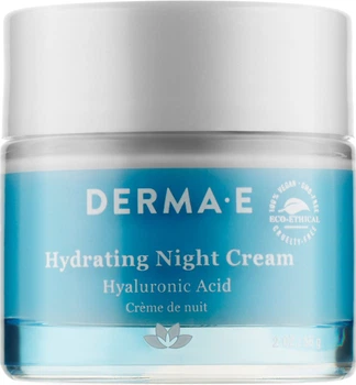 Увлажняющий ночной крем с гиалуроновой кислотой Derma E Hydrating Night Cream 56g (917810-844561-2)