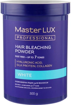 Пудра освітлювальна Master LUX Professional White Hair Bleaching Powder 500g (500 г) (913384-837522-2)