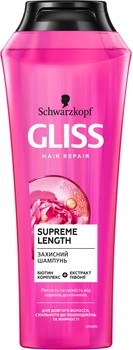 Шампунь для длинных волос, склонных к повреждениям и жирности Gliss Kur Supreme Length Shampoo 250ml (746031-671505-2)
