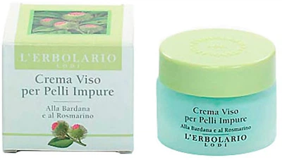 Крем "Розмарин и репейник" для проблемной кожи L'Erbolario Crema Viso per Pelli Impure 30ml (470104-517446-2)