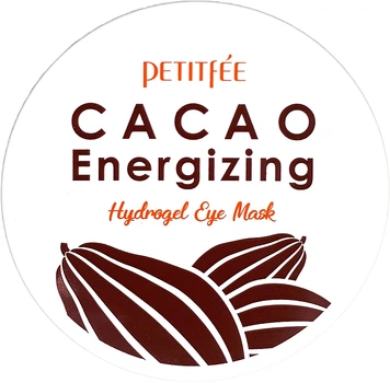 Гідрогелеві тонізуючі патчі для очей Petitfee & Koelf Cacao Energizing Hydrogel Eye Mask 60шт (60шт) (900127-814644-2)