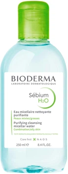 Мицеллярный лосьон Bioderma Sebium H2O Micellaire Solution 250ml (598036-529467-2)