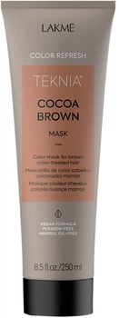 Маска для обновления цвета коричневых оттенков волос Lakme Teknia Color Refresh Cocoa Brown Mask 250ml (872636-795518-2)