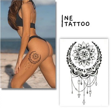 Временное тату "Мандала" - Ne Tattoo Временное тату "Мандала" (1шт) (982382-0-2)