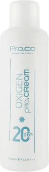 Окислитель кремообразный BBcos Pro.Co Oxigen 6% 20 Vol 1000ml (897940-873972-2)