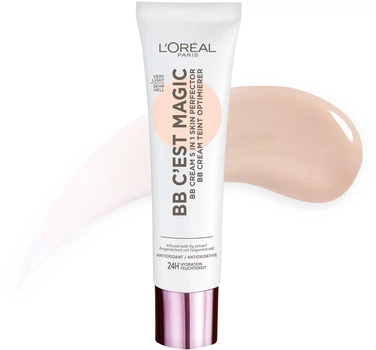 BB-крем 5 в 1 L'Oreal Paris C'est Magic BB Cream 5 in 1 01 - Very Light (30 мл) (803522-939217-2)