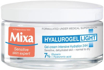 Крем-гель "Интенсивное увлажнение" для обезвоженной кожи Mixa Hyalurogel Intensive Hydration 50ml (50 мл) (705282-632632-2)