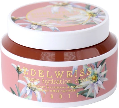 Крем "Омолаживающий" с экстрактом швейцарского эдельвейса Jigott Edelweiss Flower Hydration 100ml (910084-831478-2)