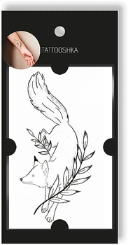 Временное тату "Лиса" - Tattooshka Временное тату "Лиса" (1шт) (978398-0-2)