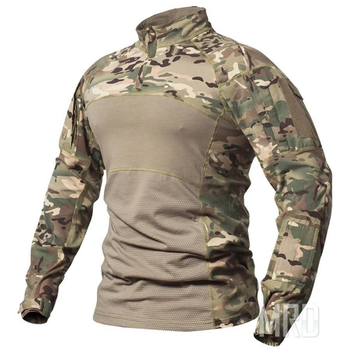 Мужской Крепкий Убакс С Усиленными Локтями Боевая Рубашка Убакс COMBAT SHIRT XL Multicam