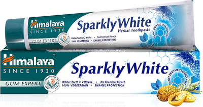 Відбілювальна зубна паста Himalaya Herbals Sparky White 75 мл (8901138825591)