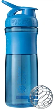 Шейкер BlenderBottle SportMixer с шариком 820 мл Синий (SM 28oz Cyan)