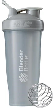 Шейкер BlenderBottle Classic Loop с шариком 820 мл Серый (Loop 28 Grey)