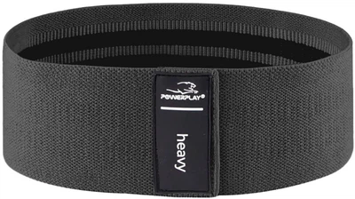 Резинка для фитнеса PowerPlay 4111 M 84 см Черная (PP_4111_Black_L)