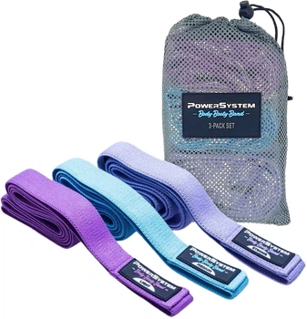 Набор тканевых эспандеров Power System PS-4129 Booty Band Set Long (4129MX-9)