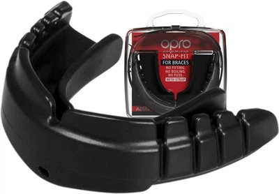 Капа OPRO Snap-Fit Braces під брекети Black (art.002318001) (SN_Braces_Black)