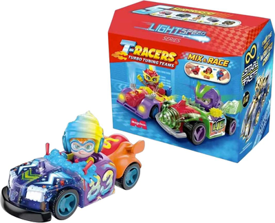 Набір фігурок Magic Box Toys T-Racer 6 Light Speed Display (8431618026458)