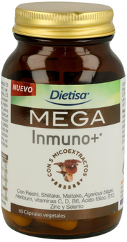 Suplement diety Dietisa Mega Inmuno 60 kapsułek (8414200200214)
