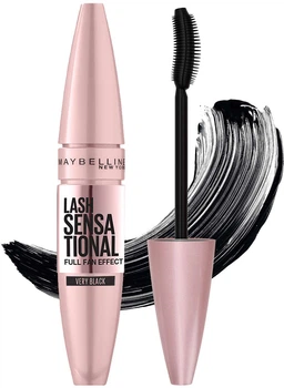 Туш для вій Maybelline New York Lash Sensational Very Black 9 мл (3600531143459)