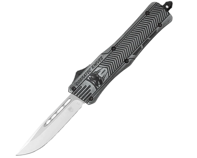 Складной Пружинный Нож CobraTec Medium CTK-1 Drop-Point Черный 06CT059