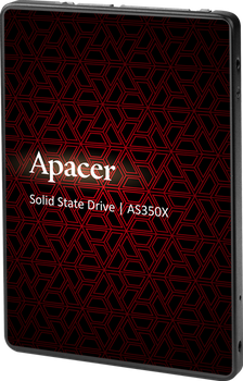 SSD диск Apacer AS350X 256GB 2.5" SATAIII 3D NAND (AP256GAS350XR-1)