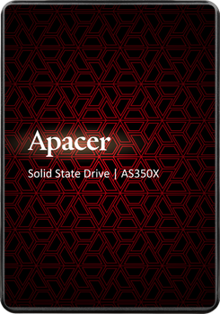 SSD диск Apacer AS350X 512GB 2.5" SATAIII 3D NAND (AP512GAS350XR-1)