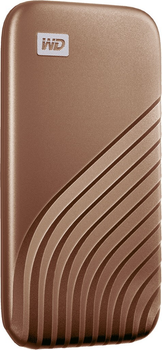 SSD диск Western Digital My Passport 1TB USB 3.2 Type-C Gold (WDBAGF0010BGD-WESN) External