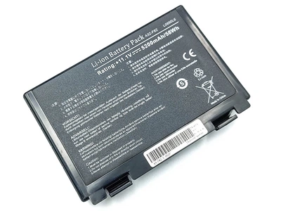 Батарея A32-F82 для ASUS F82, K50, F52, F82, F83, K40, K41, K51, K60, K61, K70, X5D, X87, P81 (11.1V 5200mAh 58Wh) (62606)