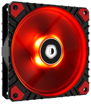 Вентилятор ID-Cooling WF-12025-XT-R, 120х120х25мм, 4pin PWM, черний с белим (WF-12025-XT-R)