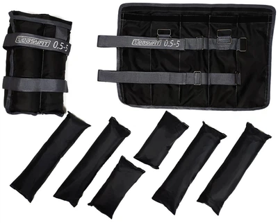 Утяжелители для рук и ног EasyFit наборные жилет 0,5-5 кг (пара)