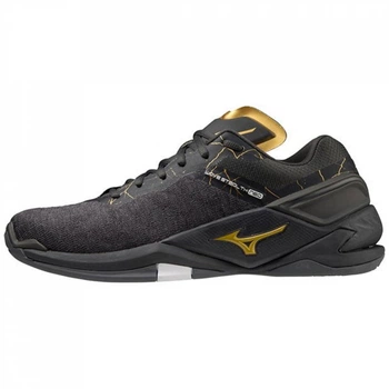 Кроссовки Mizuno Wave Stealth Neo Indoor Court Shoe Black/Gold, 43