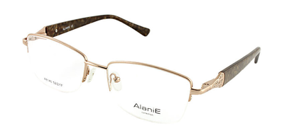 Оправа для очков женская, металлическая Alanie 8140 C4