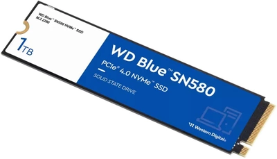 Dysk SSD Western Digital Blue SN580 NVMe 1TB M.2 2280 PCIe 4.0 x4 3D NAND (TLC) (WDS100T3B0E)
