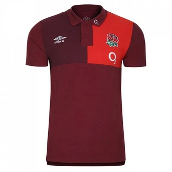 Поло Umbro England Rugby CVC 2023 2024 Adults Red/Scarlet, S (44) (11862673)