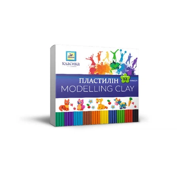 Пластилин Классика Мицар 8 цветов 160г арт. ПЛ-010-МВ