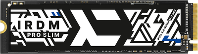 SSD диск Goodram IRDM Pro SLIM 2TB M.2 2280 PCIe 4.0 x4 NVMe 3D NAND TLC (IRP-SSDPR-P44S-2K0-80)