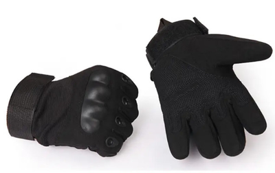 Повнопалі рукавички похідні армійські мисливські захисні FQ16S007 Чорний XL (Kali)