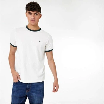 Футболка Jack Wills Ringer T-Shirt Vintage White, XL (50) (11864260)